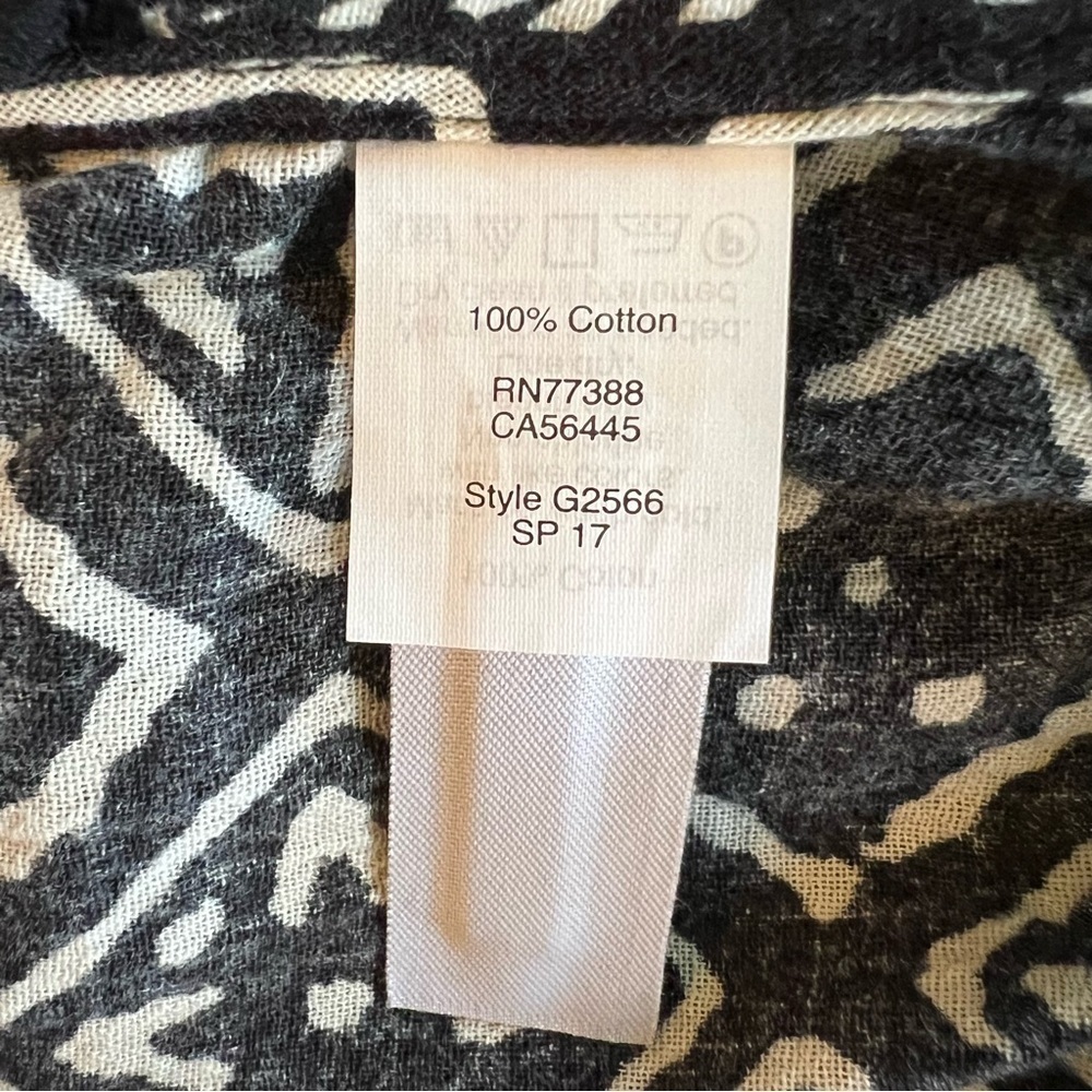 Madewell‎ Oahu Cover Up Lounge Beach Swim Cover Up Shorts Sandlines Size Small - Picture 9 of 10